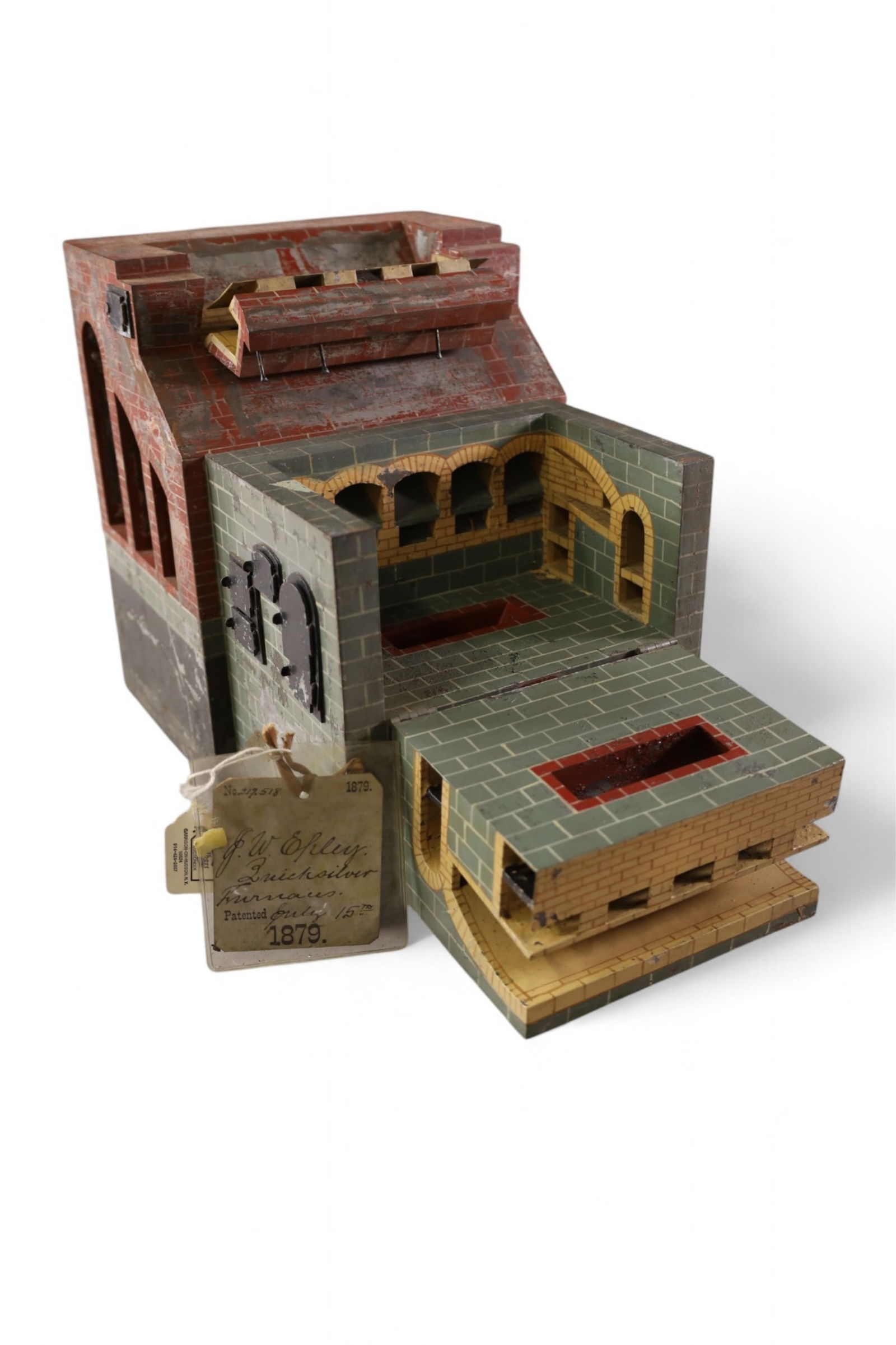 QUICKSILVER FURNACE PATENT MODEL (1 of 6)