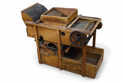 "THE CLIPPER" GRAIN, SEED & BEAN CLEANER