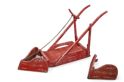 PRIMITIVE SLED PLOW