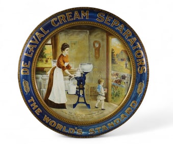 DE LAVAL CREAM SEPARATOR "THE WORLD'S STANDARD"