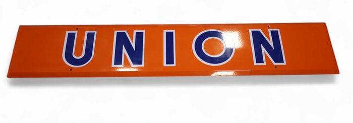 UNION PORCELAIN STRIP SIGN