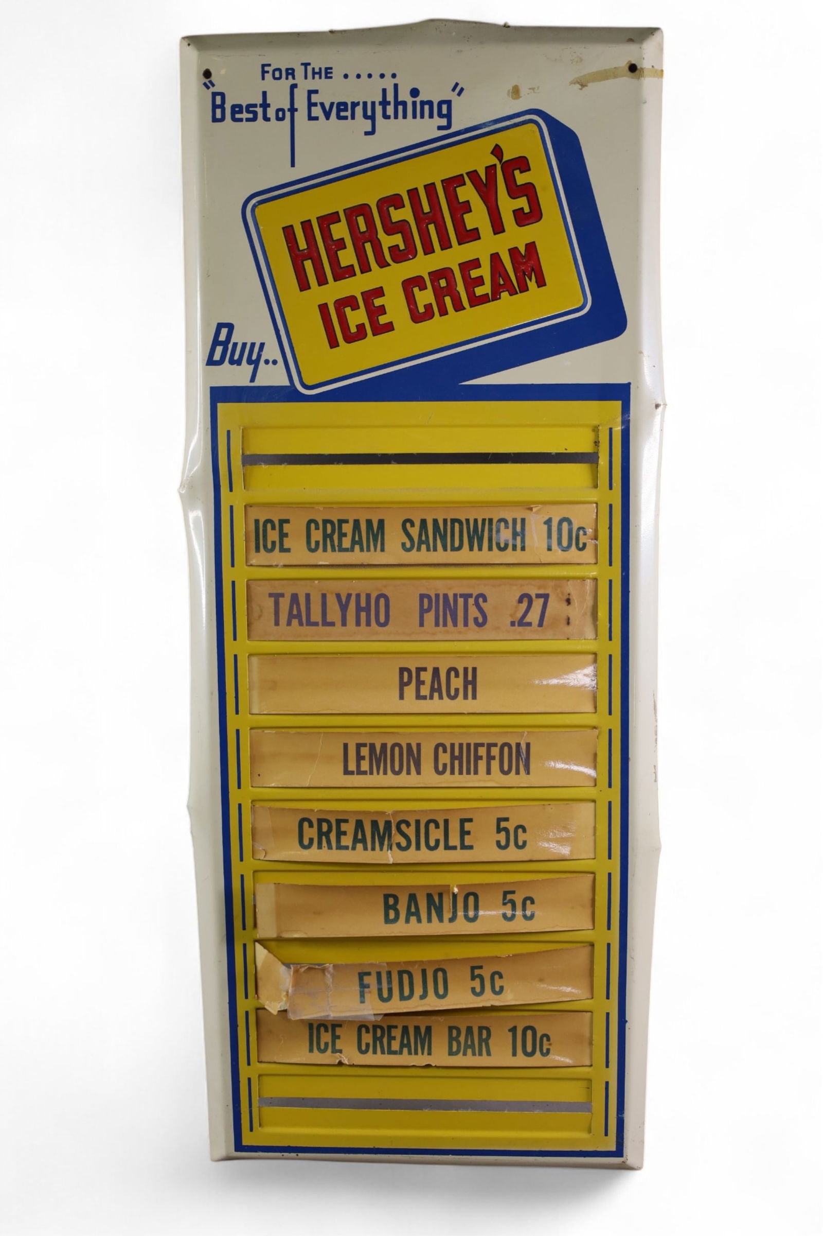 HERSHEY'S ICE CREAM MENU BOARD (1 of 4)