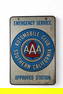 AAA SERVICE STATION DOUBLE SIDED SIGN