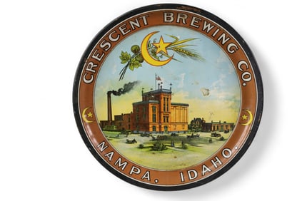 CRESCENT BREWING CO BEER TRAY
