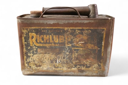 RICHLUBE HALF GALLON CAN