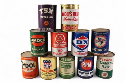11 1 QUART OIL CANS