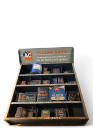 AC FILLER CAPS SERVICE STATION DISPLAY