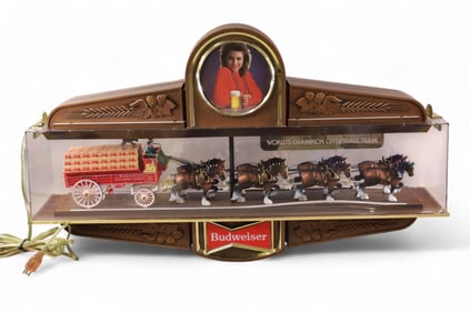 BUDWEISER CYLDESDALE VINTAGE SIGN