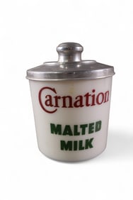 CARNATION MALTED MILK CONTAINER