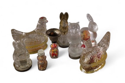 COLLECTION OF CANDY CONTAINERS