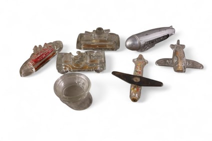 COLLECTION OF CANDY CONTAINERS