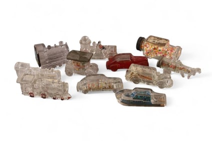 COLLECTION OF CANDY CONTAINERS
