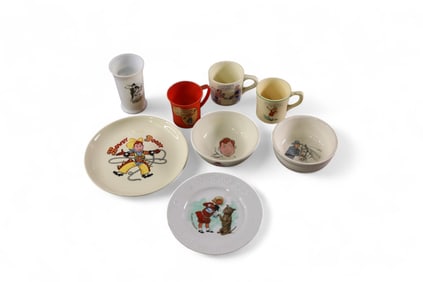 8 CHARACTER DISHES