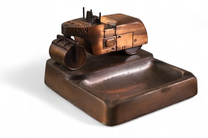 GALION STEAM ROLLER ASHTRAY