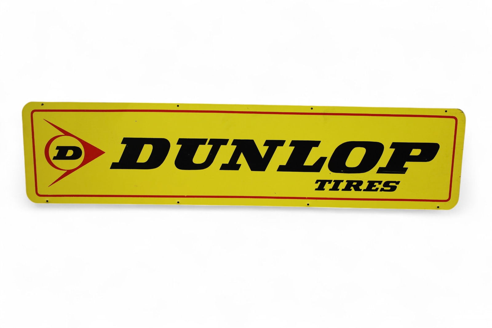 DUNLAP TIRE TIN SIGN (1 of 2)