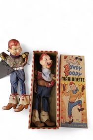 2 HOWDY DOODY MARIONETTE TOYS