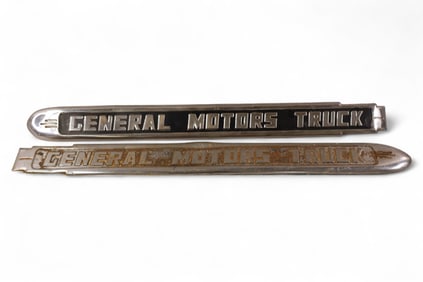 GM TRUCK PLAQUES