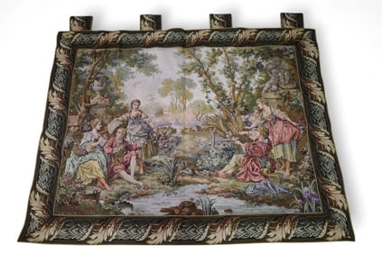 LARGE FRENCH STYLE TAPESTRY