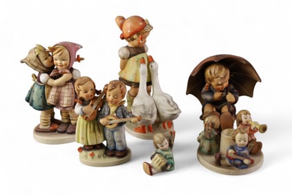 6 HUMMEL FIGURES