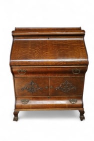 OAK DROP FRONT DESK