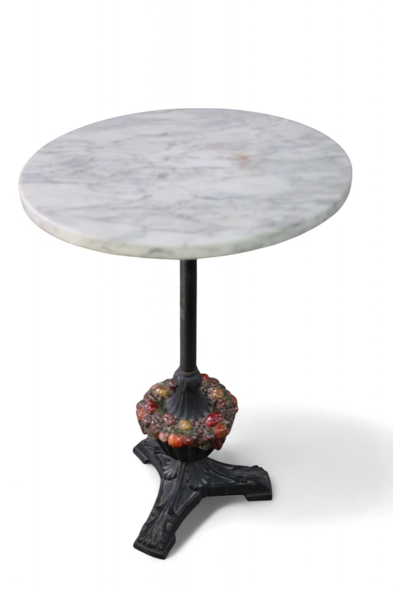 BRADLEY & HUBBARD FRUIT BASKET SIDE TABLE (1 of 2)