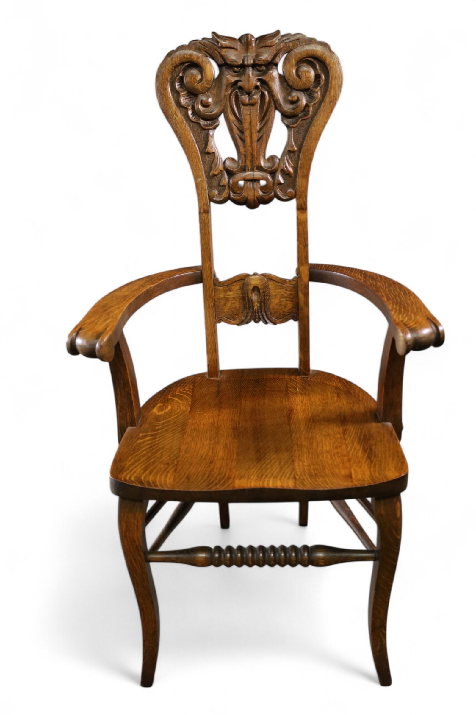 FANCY AMERICAN OAK NORTHWIND ARMCHAIR (1 of 2)
