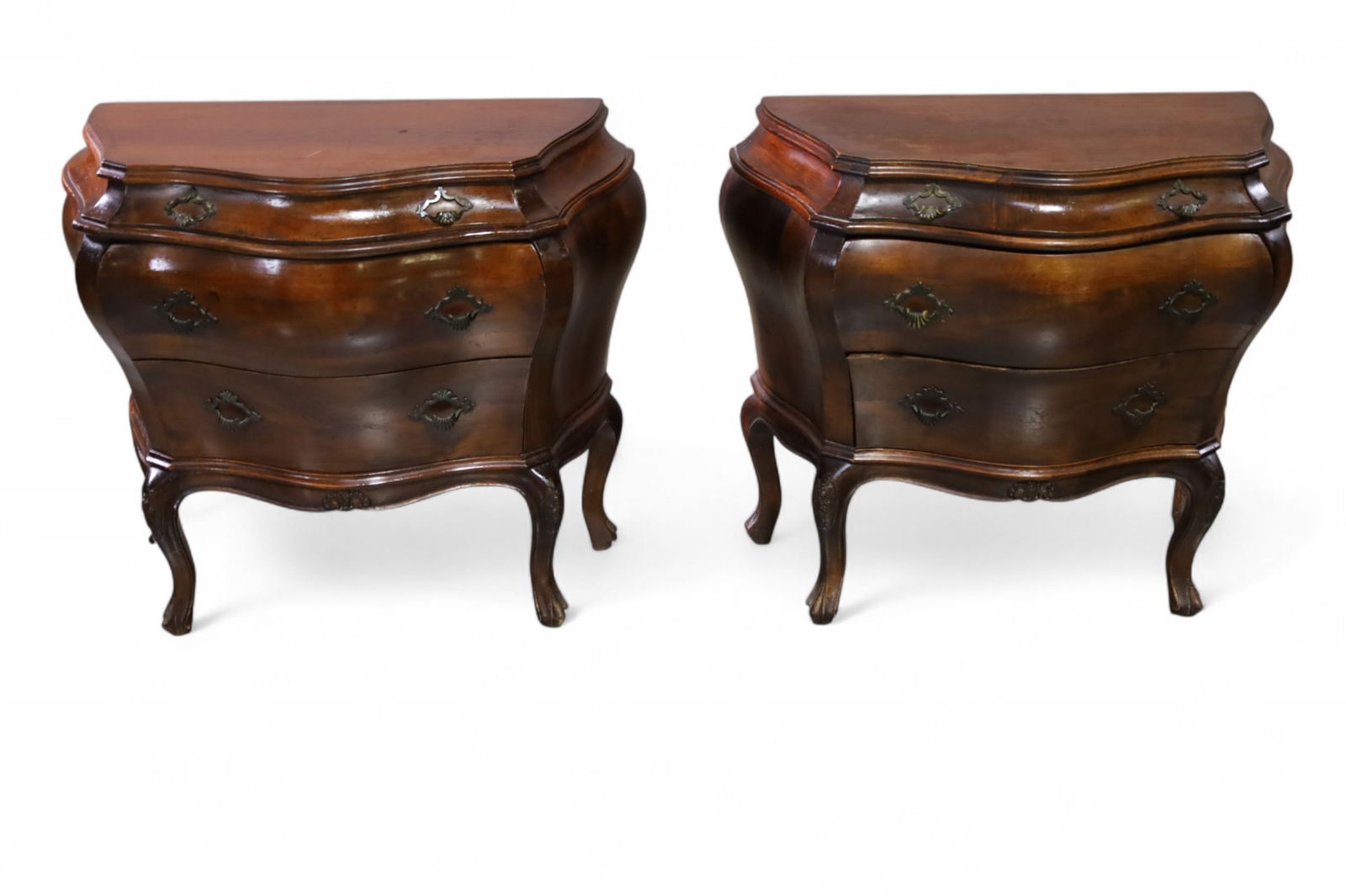 PAIR OF ITALIAN BOMBAY CHESTS (1 of 4)