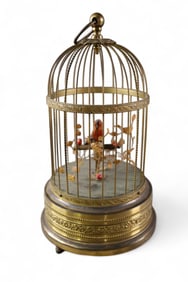 GERMAN MUSICAL BIRD CAGE
