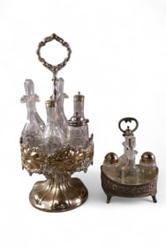 2 CRUET SETS