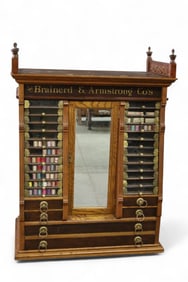 LARGE GENERAL STORE SPOOL CABINET