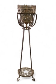 OSCAR BACH STYLE IRON PLANT STAND