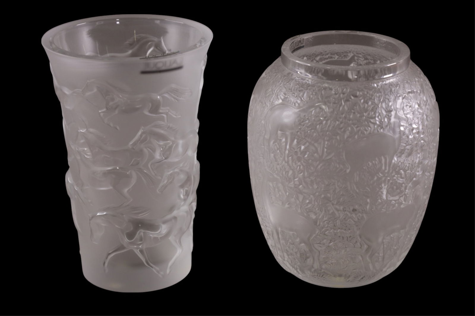 2 LALIQUE VASES (1 of 3)