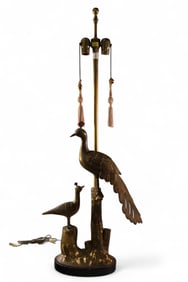 MARBRO PEACOCK LAMP