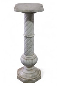 MARBLE PEDESTAL