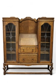 ENGLISH OAK SECRETARY