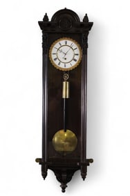 SINGLE WEIGHT REGULATOR WALL CLOCK