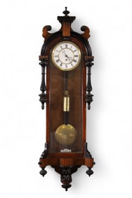 VIENNA SINGLE WEIGHT REGULATOR WALL CLOCK