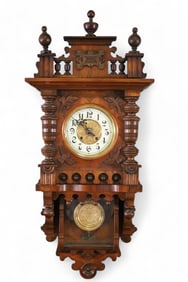 VICTORIAN WALL CLOCK