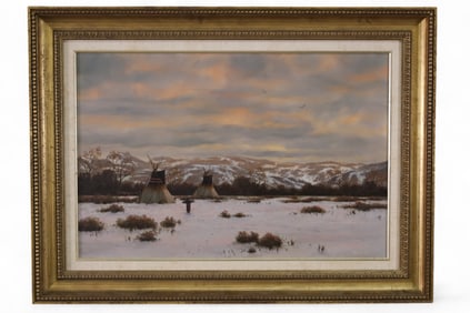 HEINIE HARTWIG OIL PAINTING