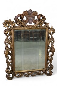 GOLD GILT WALL MIRROR