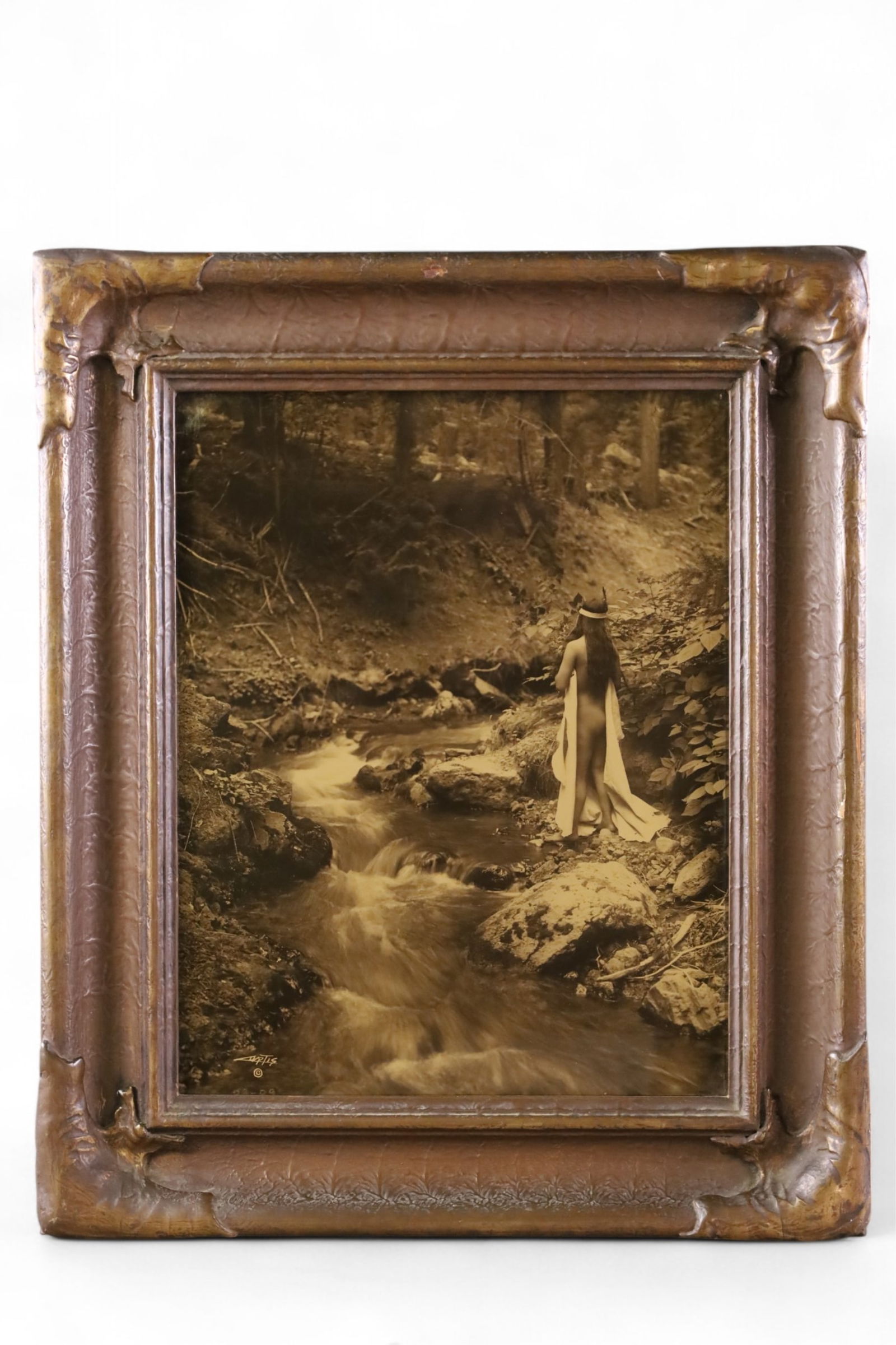 EDWARD CURTIS "THE MAID OF DREAMS" OROTONE