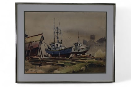 ROBERT LANDRY WATERCOLOR