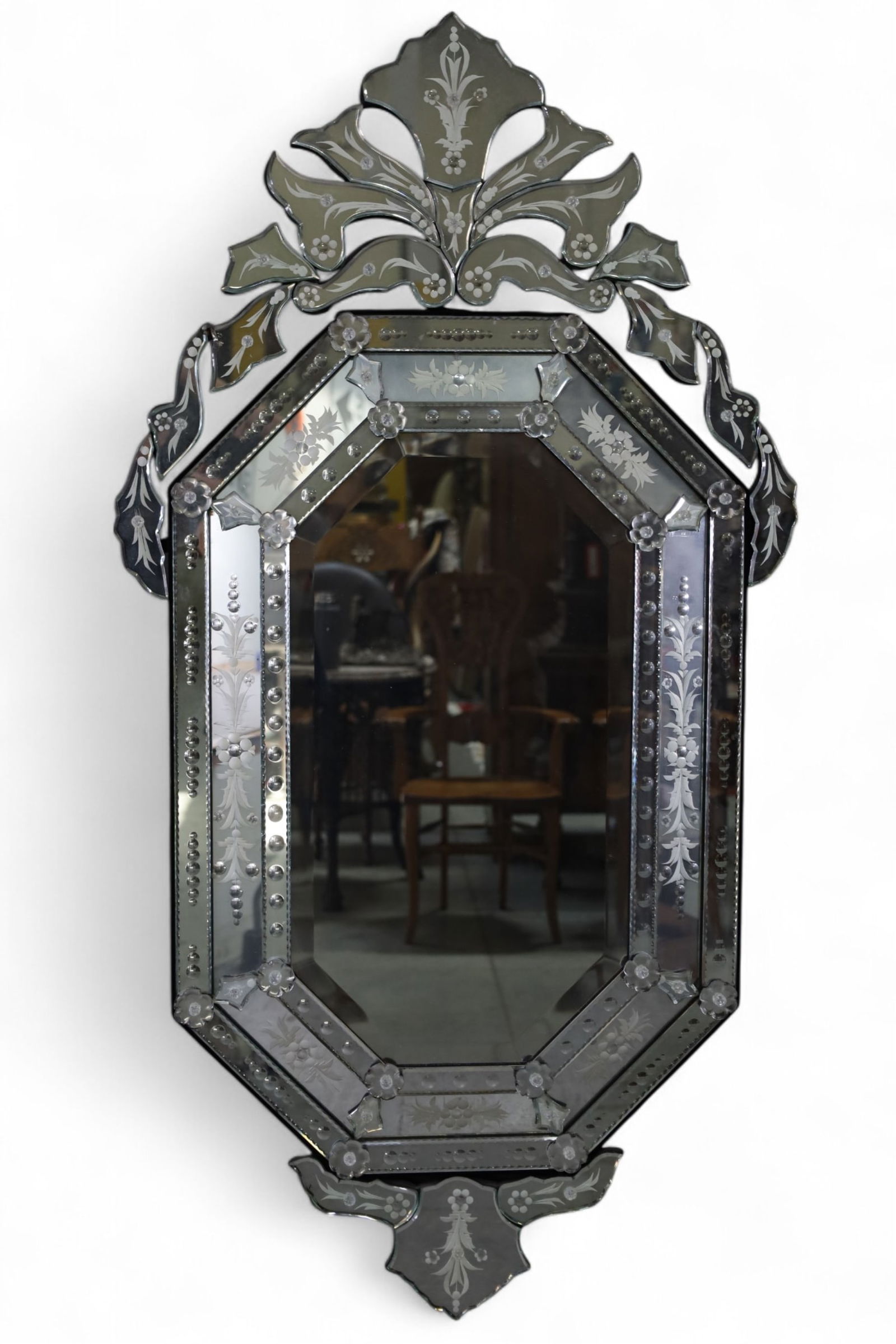 LARGE VENTIAN WALL MIRROR (1 of 3)