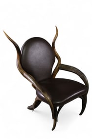 UNUSUAL HORN CHAIR