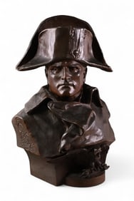 LARGE NAPOLEON BRONZE BUST