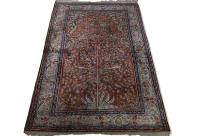 APPROX 6' x 4' HANDMADE RUG