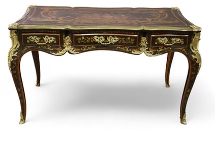 INLAID FRENCH STYLE DESK