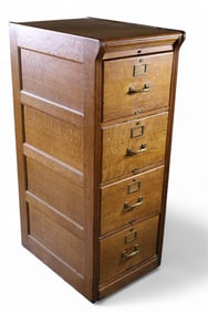 AMERICAN OAK FILE CABINET