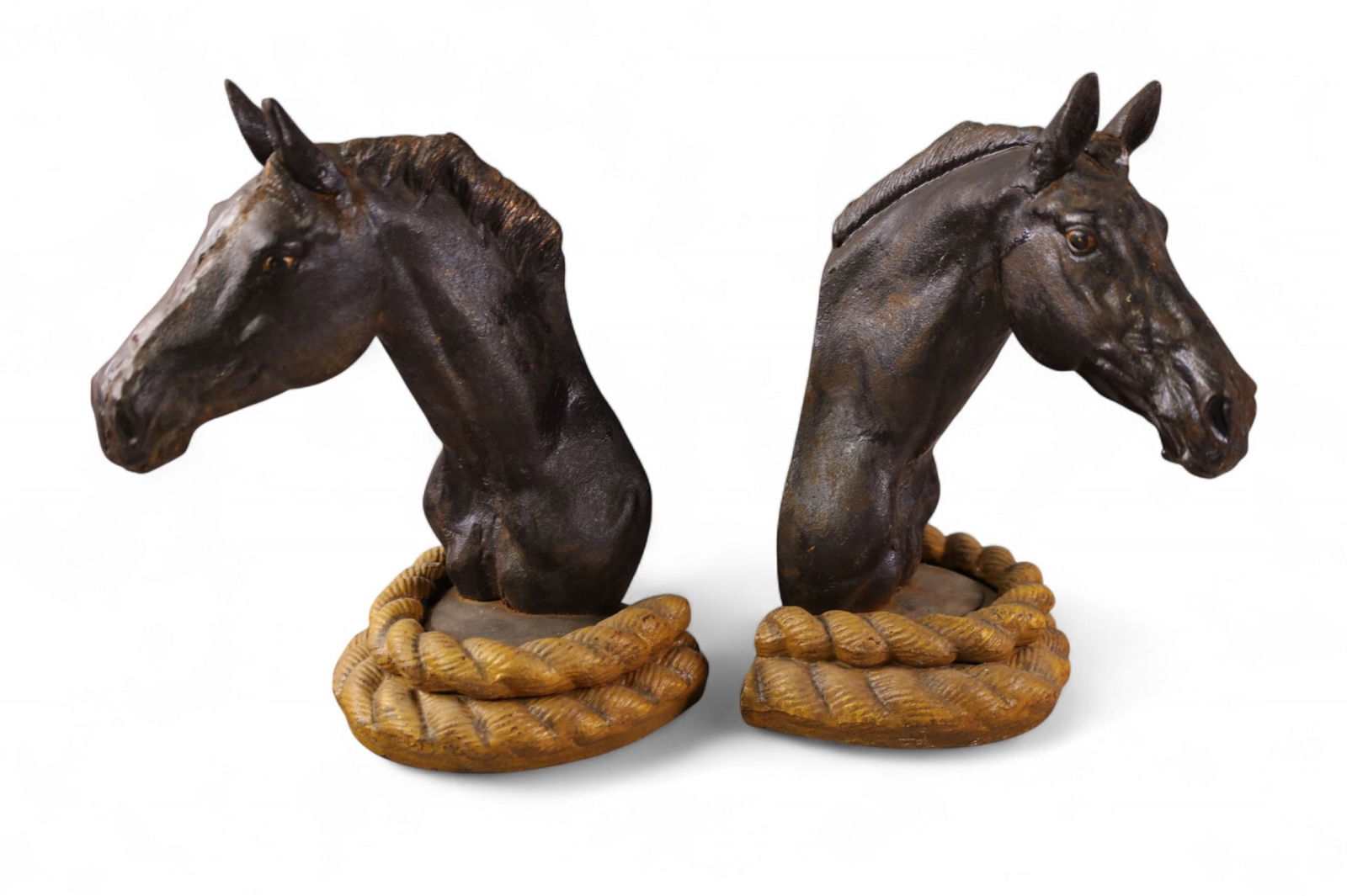 PAIR OF HORSE BOOKENDS (1 of 3)