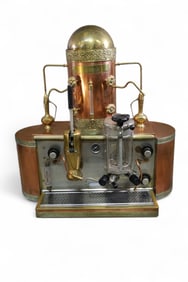 COPPER & BRASS ESPRESSO MACHINE